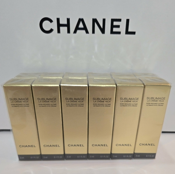 CHANEL Other - CHANEL SUBLIMAGE EYE CREAM La Creme Yeux 3 ml Each, Sealed Batch. Total:36ML,New